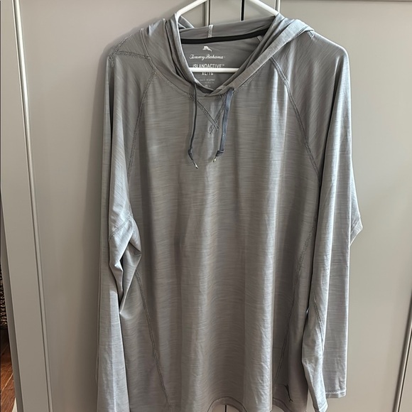 Tommy Bahama Gray islandactive XL hoodie - Picture 1 of 6